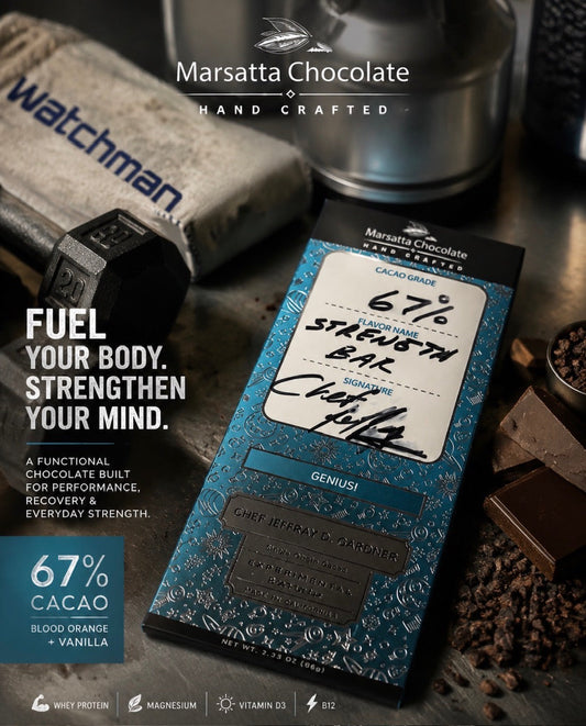 Strength. Why Functional Chocolate Matters.