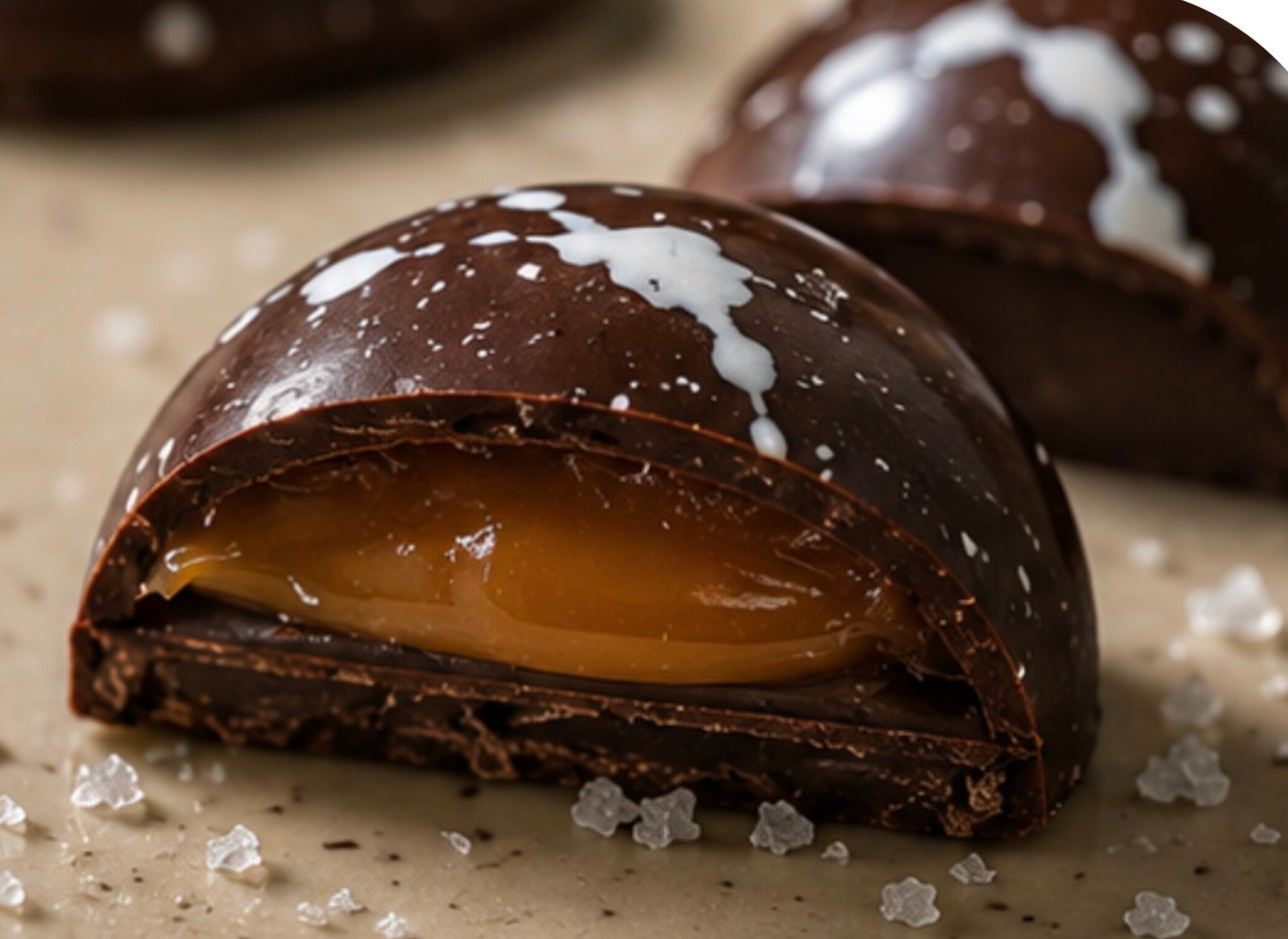 Pacific Ocean Salted Caramel Bonbon 12 Piece Collection