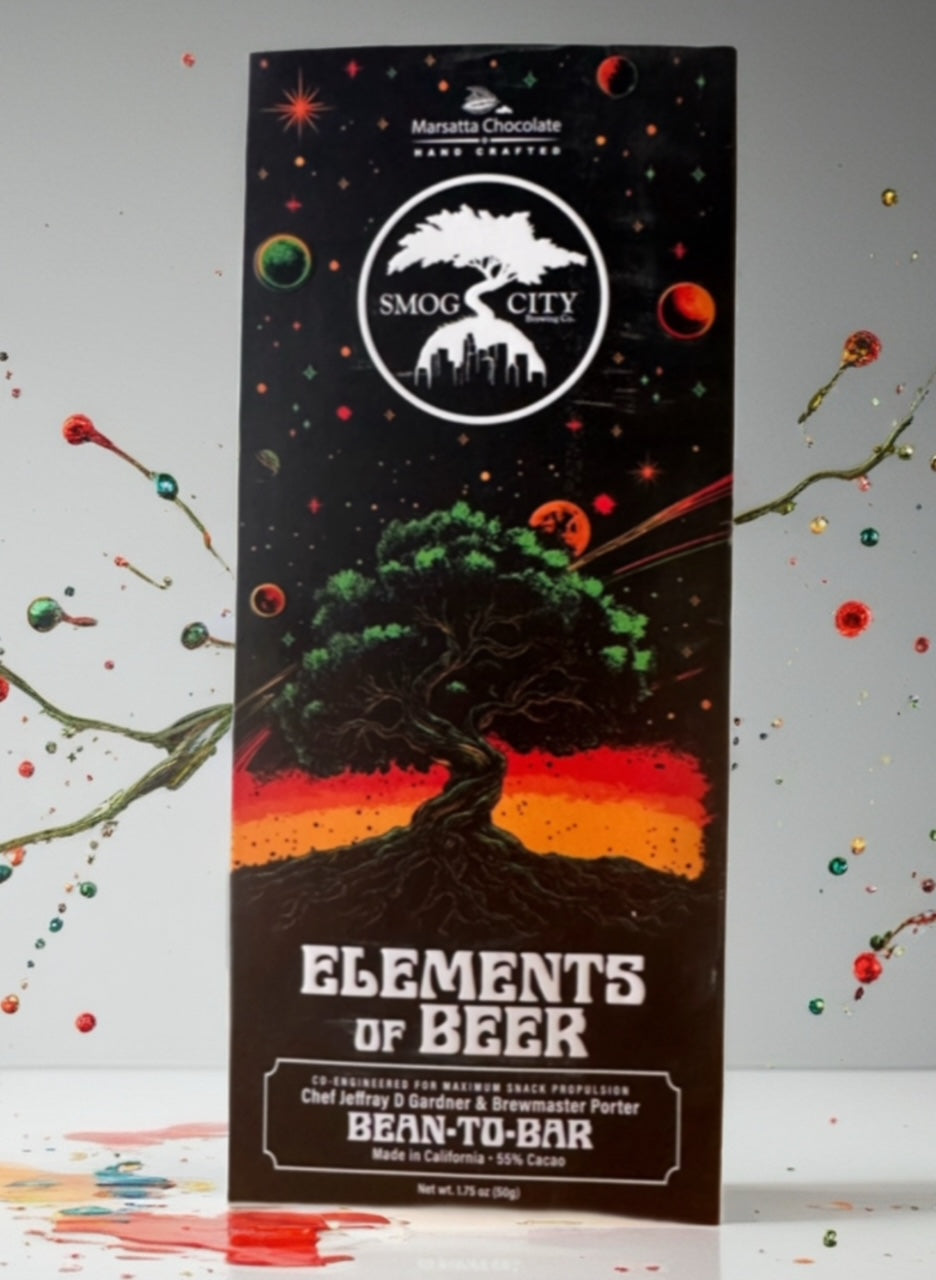 Elements of Beer - Smog City Brewing Collaboration | 55% Bean to Bar Chocolate with Malt & Orange