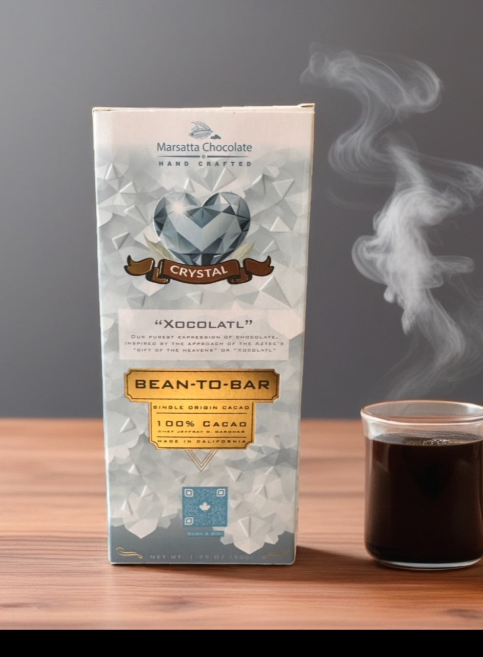 100% Crystal Bar - One Ingredient Dark Chocolate