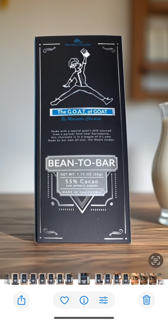 The G.O.A.T. of GOAT - 55% Goat's Milk Bean to Bar Chocolate